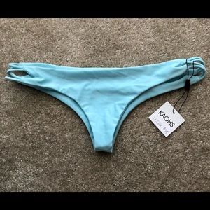 NWT- KAOHS Light Blue Bikini bottoms